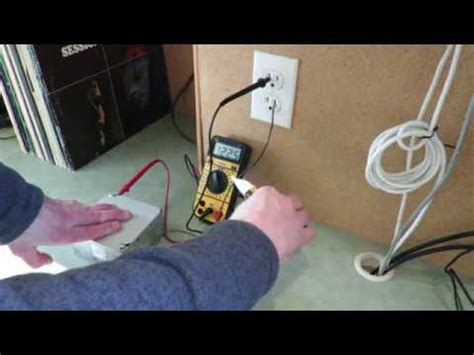 Testing electrical panel covers to see if energized 